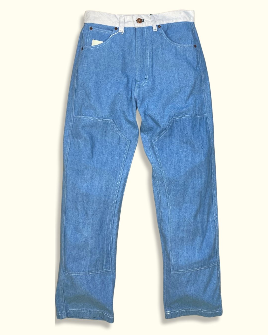 touring - double knee - size 28 - light denim