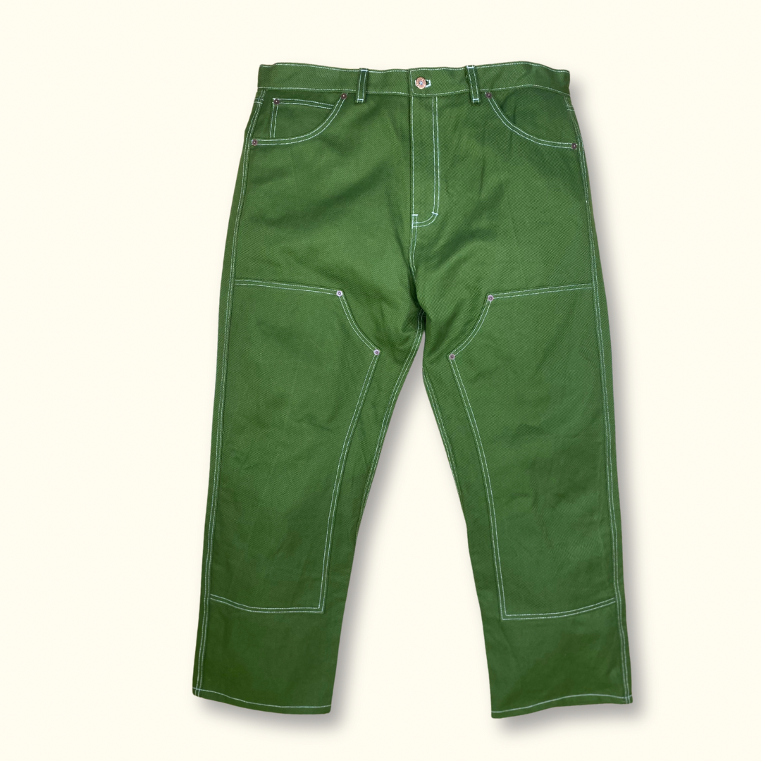 touring - double knee - size 36 - forest green